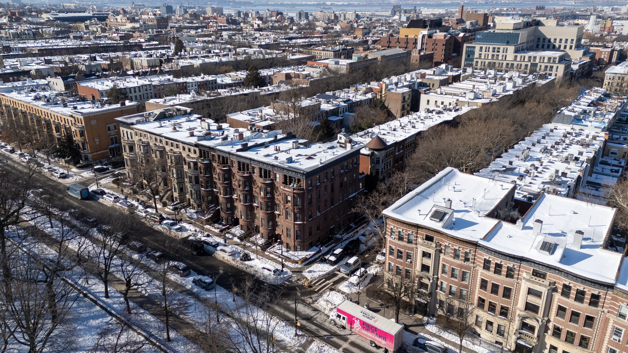 Building exterior - drone photography by Finlay Films