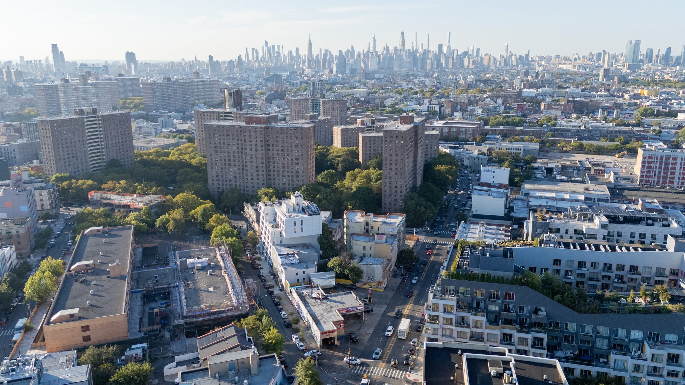 Skyline view - drone photography by Finlay Films