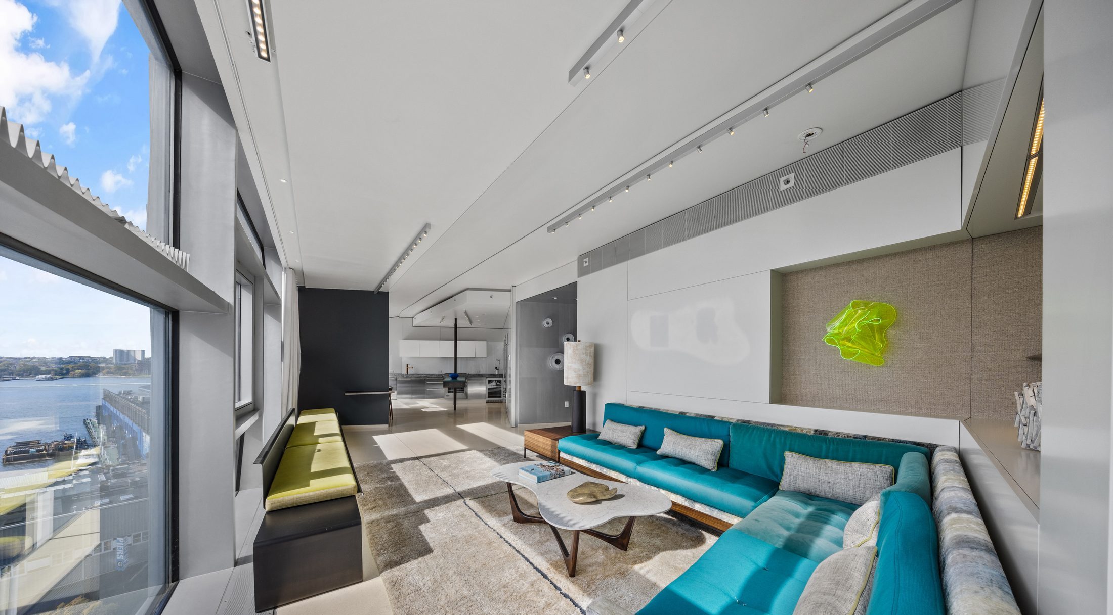 Living area - photography by Finlay Films