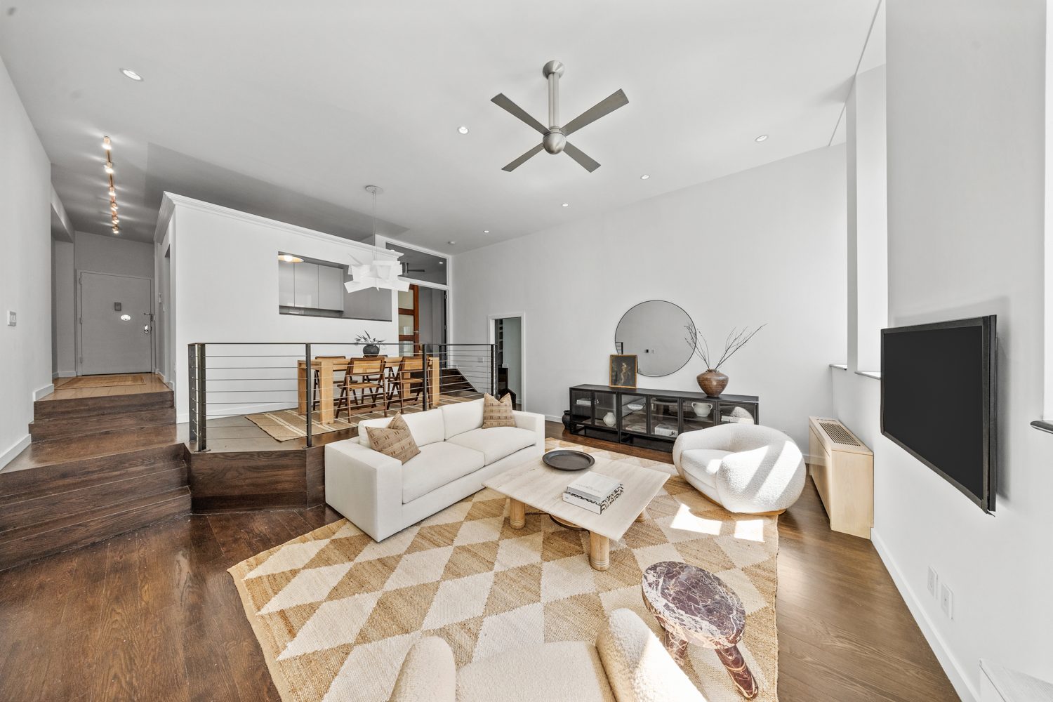 Living area - photography by Finlay Films