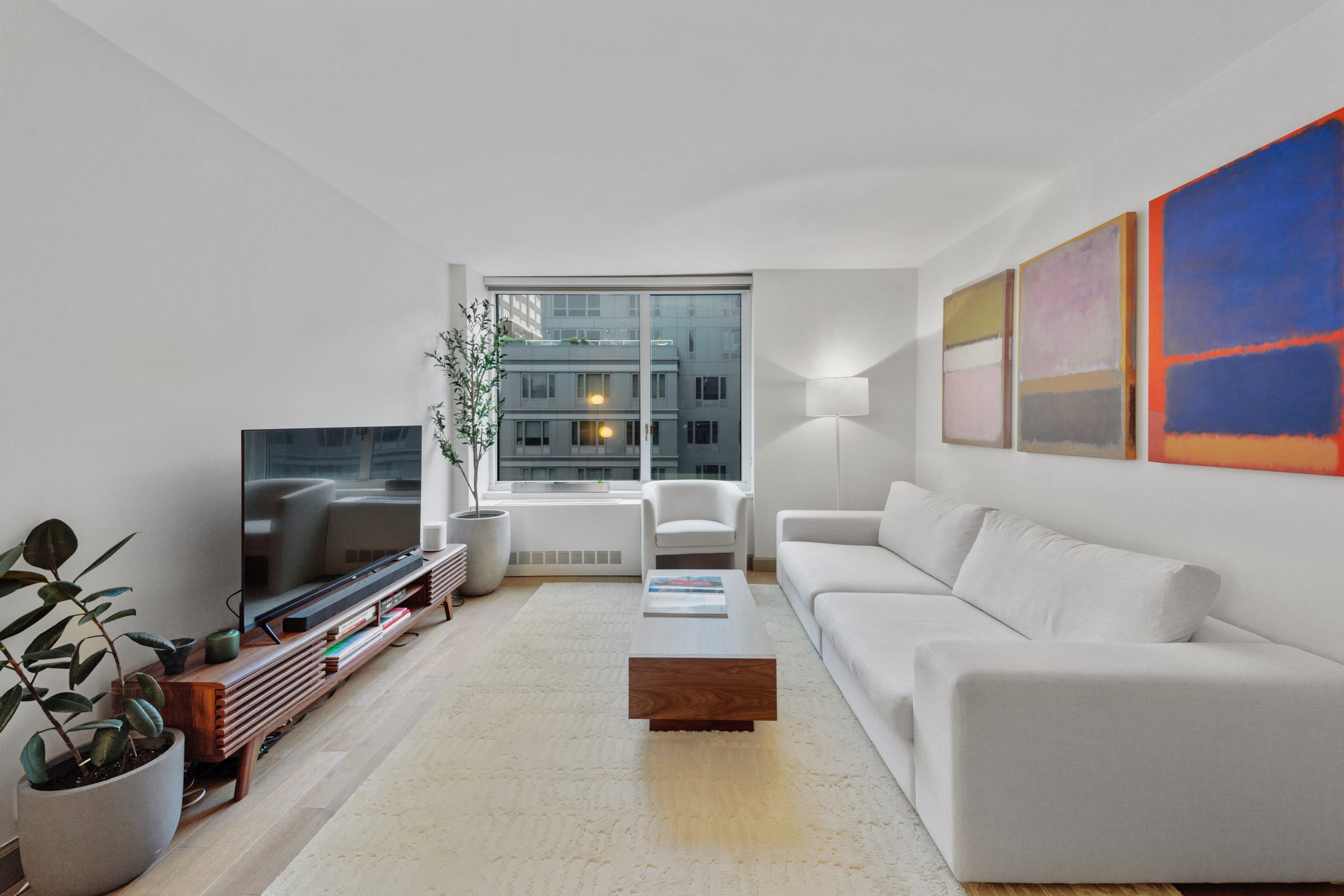 Living area - photography by Finlay Films
