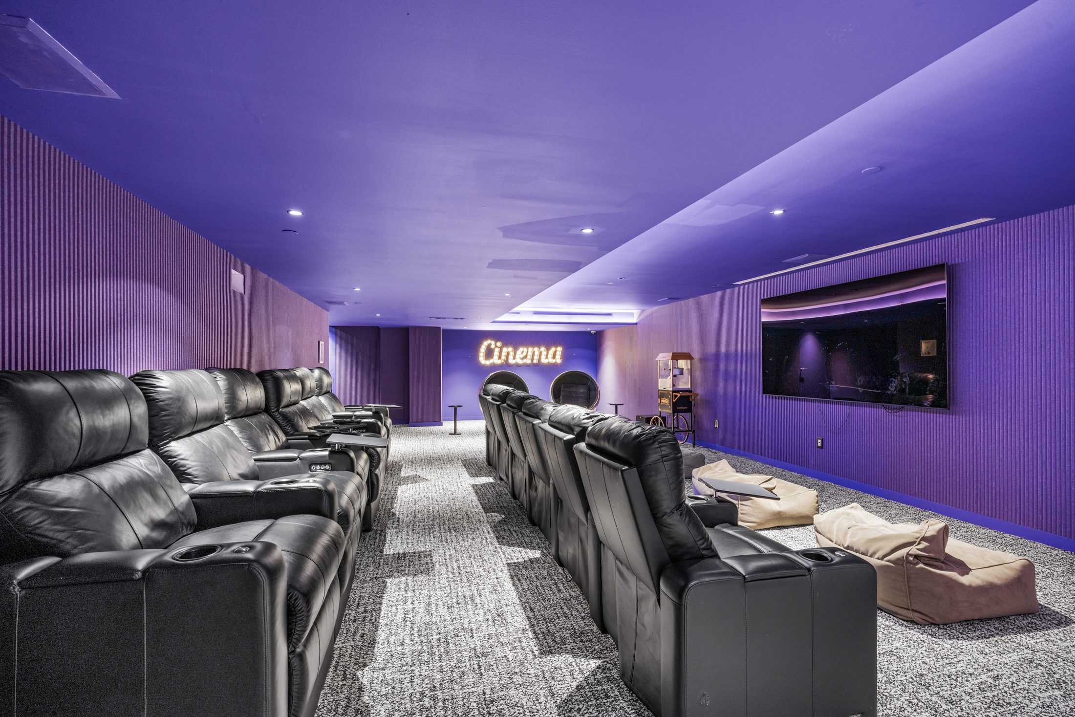 Living area - photography by Finlay Films