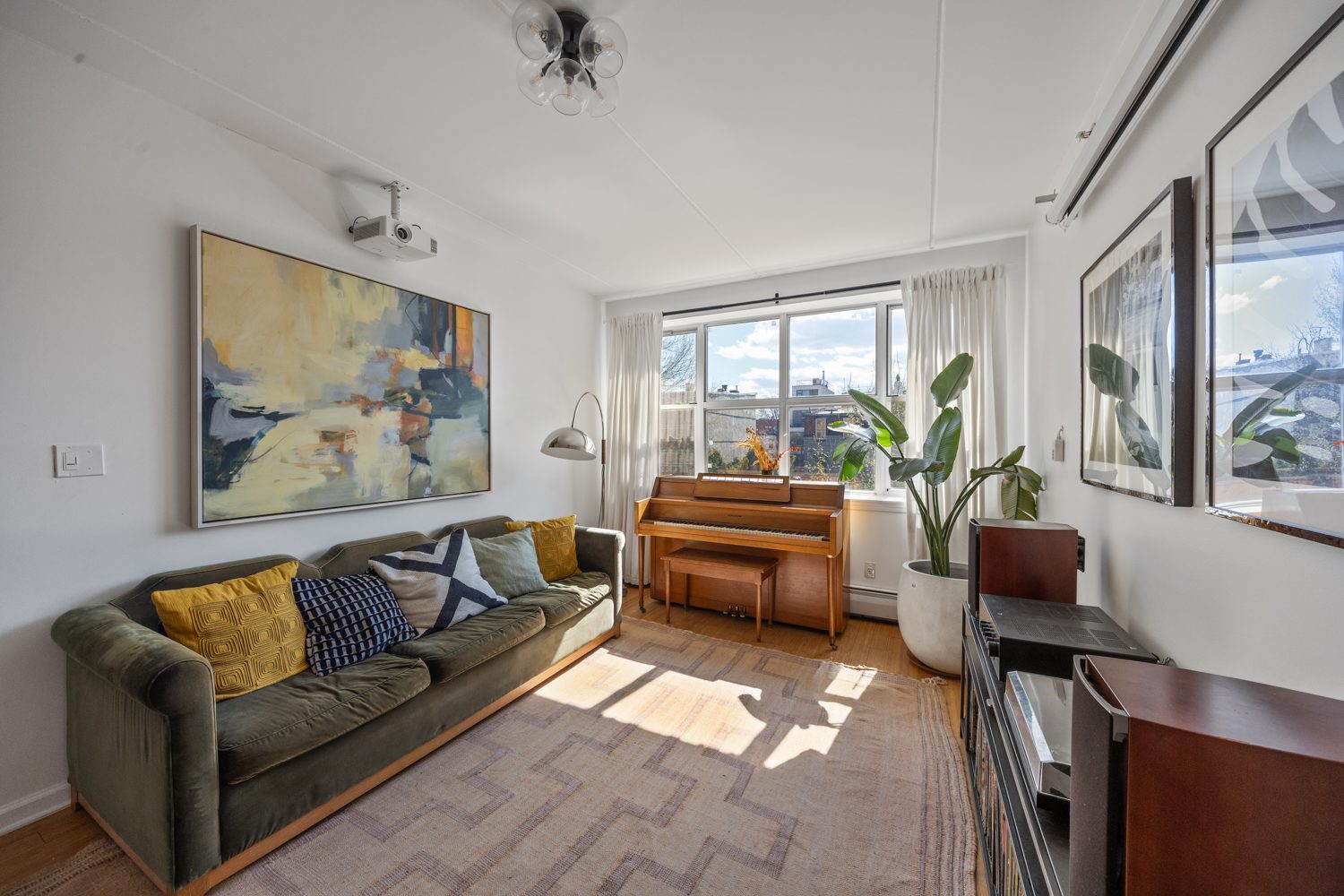 Living area - photography by Finlay Films